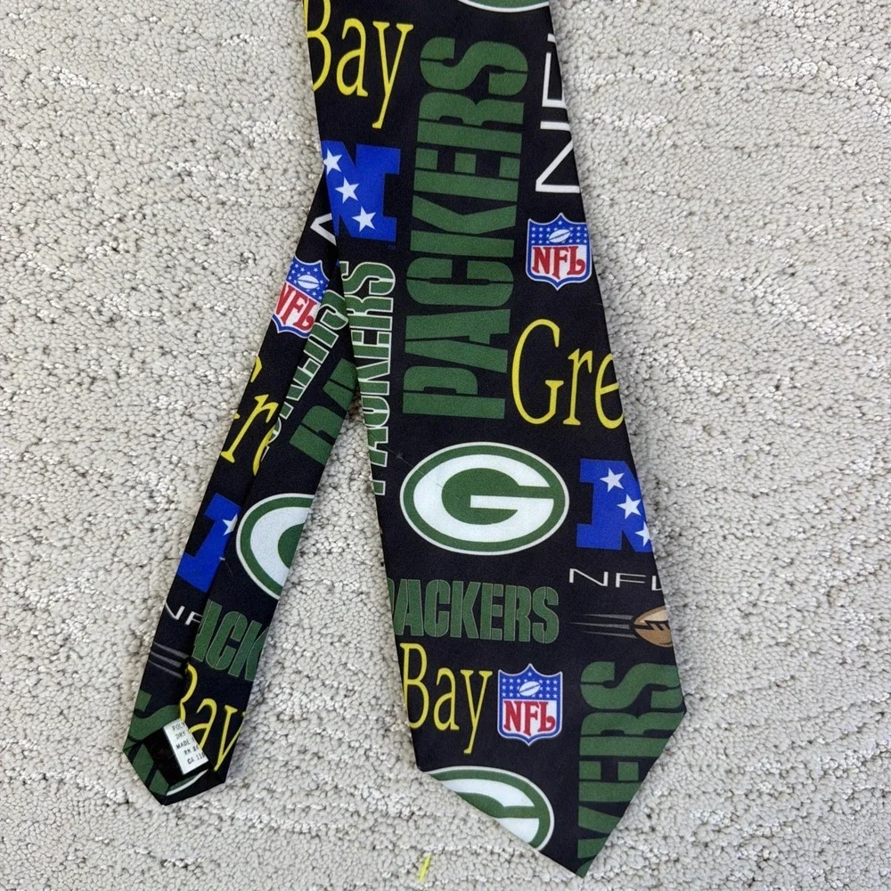 Men's Ralph Marlin Neck Tie NFL Green Bay Packers